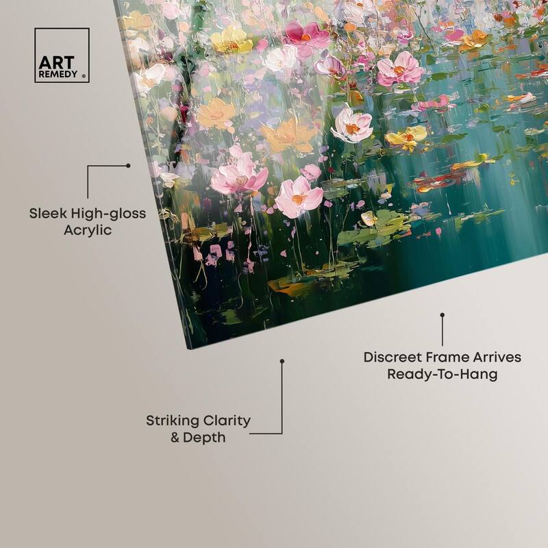 Picturesque Colors Acrylic by Art Remedy, Ready to Hang