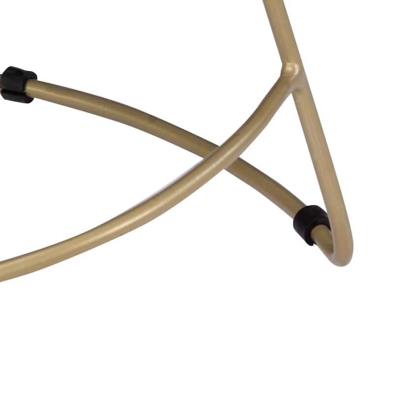vidaXL Gavin Bar Stools 2 pcs Solid Mango Wood - 17.7" x 15.7" x 30.7"