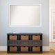preview thumbnail 33 of 190, Wall Mirror Choose Your Custom Size - Extra Large, Blanco White Wood