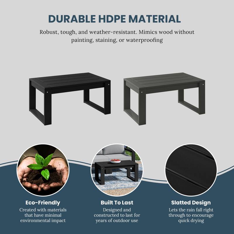 Endless Patio Sectional 6-Piece Deep Seating Set with Black Frame