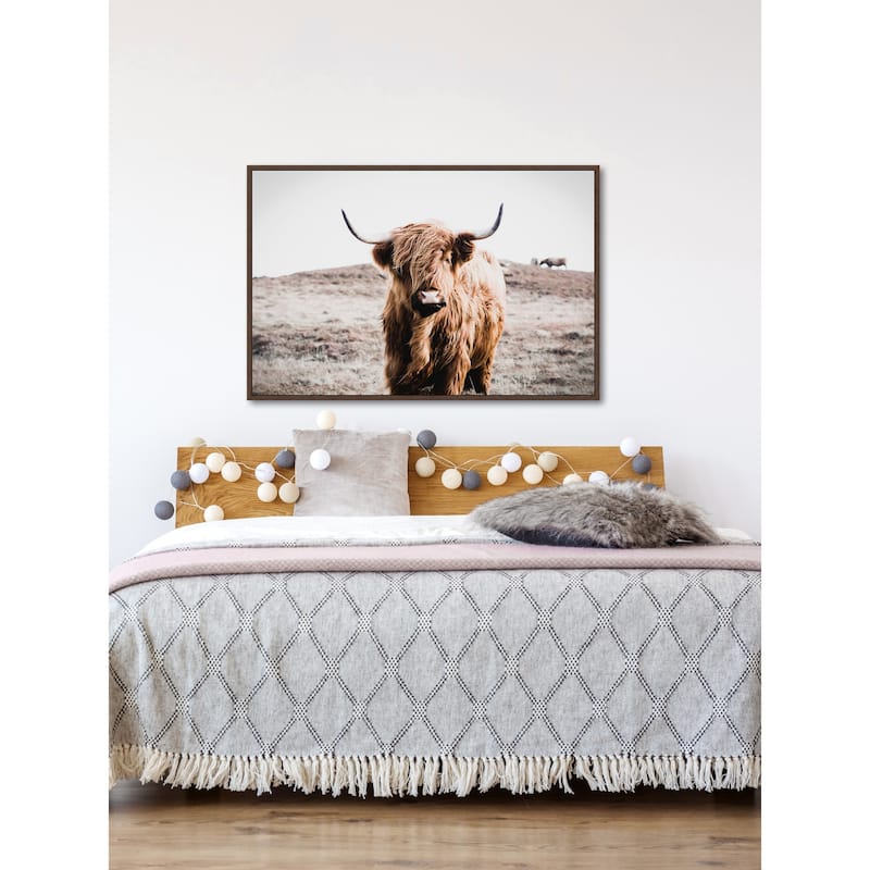 Free Roaming Floater Framed Print on Canvas