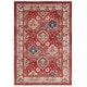 preview thumbnail 19 of 20, Lauren Ralph Lauren Ariel Traditional Oriental Rug Fringe 5'1" x 7'6" - Red/Beige - Rectangle