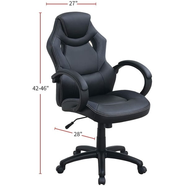 Ergonomic Gaming Office Chair with Cooling Back Design Armrests - Bed ...
