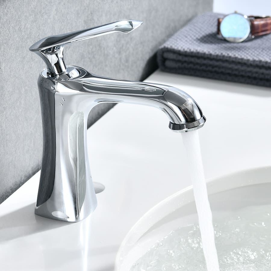 BATHLET Single Hole Single Handle Bathroom Sink Faucet