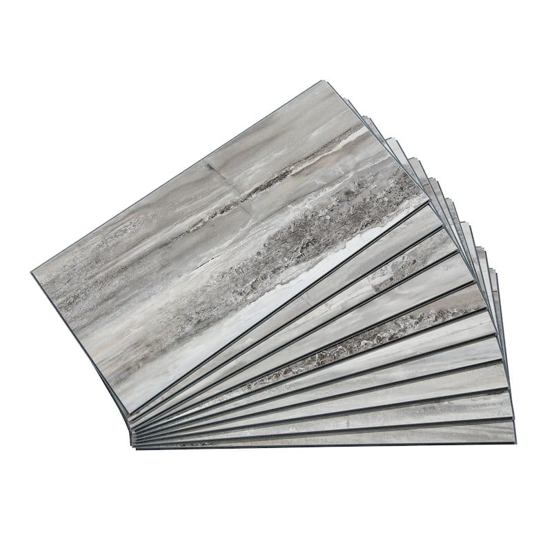 Palisade Vinyl Wall Tile - Louvre Granite - 10 Pack
