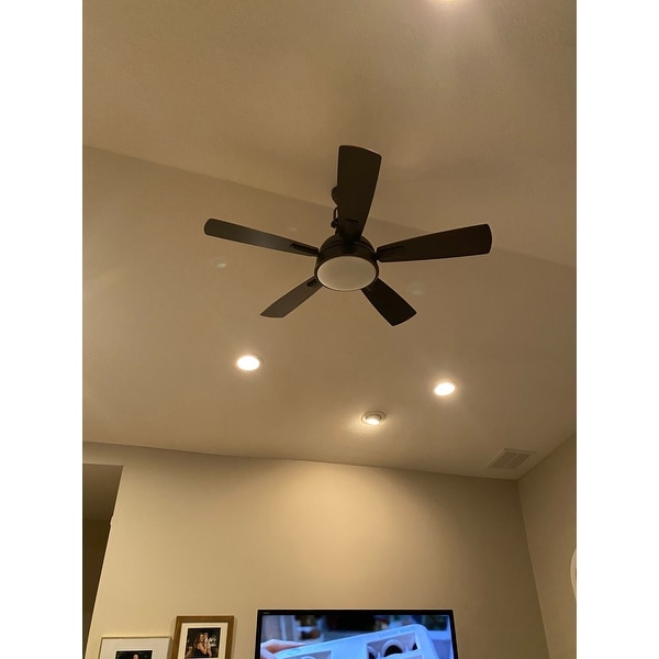 Walton 52 In. Bronze Loft Ceiling Fan 