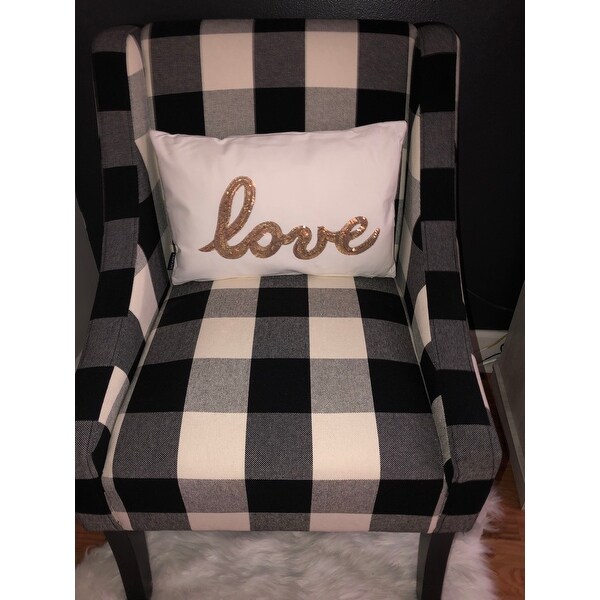 Safavieh Infinite Love Throw Pillow Gold/Cream Safavieh Infinite Love Throw Pillow Gold/Cream