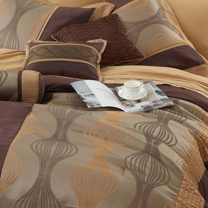 Nanshing Daniella 15 Piece Modern Geometric Room-In-A-Bag