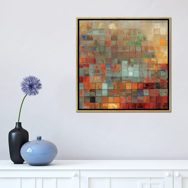 iCanvas "Organized" by Tom Reeves Framed Canvas Print
