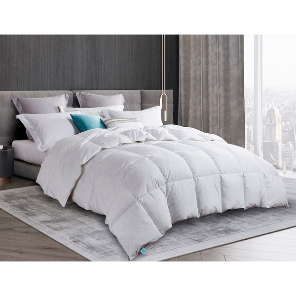Martha Stewart White Goose Down And Feather Comforter On Sale