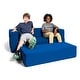 preview thumbnail 5 of 23, Jaxx Big Kids Convertible Sleeper Sofa & Ottoman Set