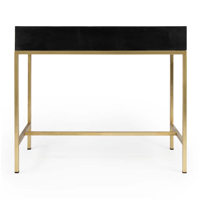 Butler Perilla Black and White Bone Inlay Writing Desk