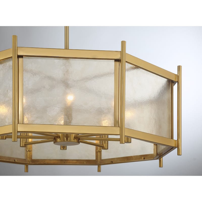 Savoy House 1-3803-8 Jacobs 8 Light 32" Wide Drum Chandelier