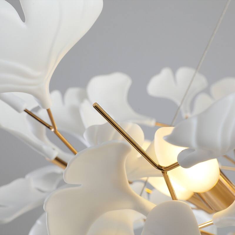 KAYLA Luxury Ginkgo Branch Chandelier for Living Room, Dining Room, Foyer, Kitchen Island