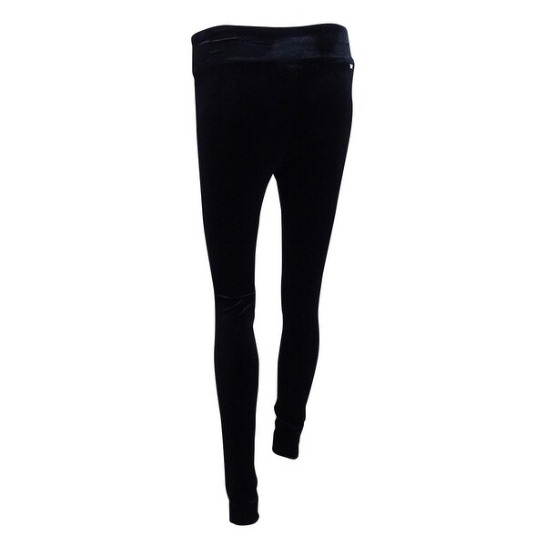 black velvet skinny pants