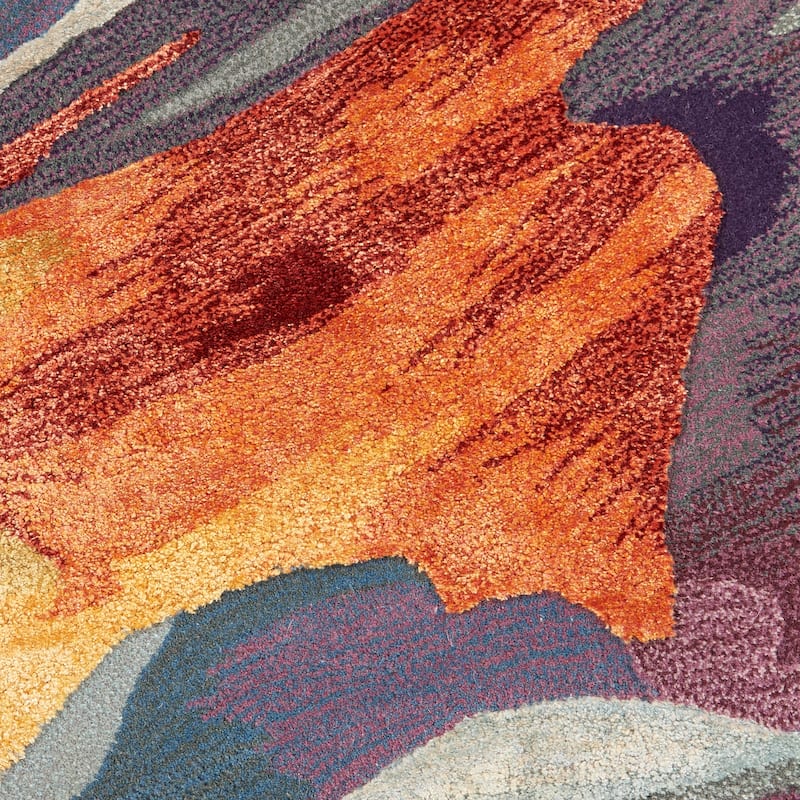 Nourison Prismatic Hand-tufted Abstract Area Rug