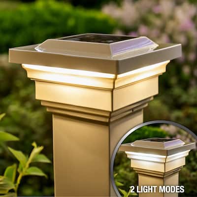 Classy Caps 4x4 Regal Solar Post Cap Light (Set of 2)