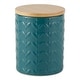 preview thumbnail 30 of 44, Retro Vine Texture Ceramic Canister (Set of 3)
