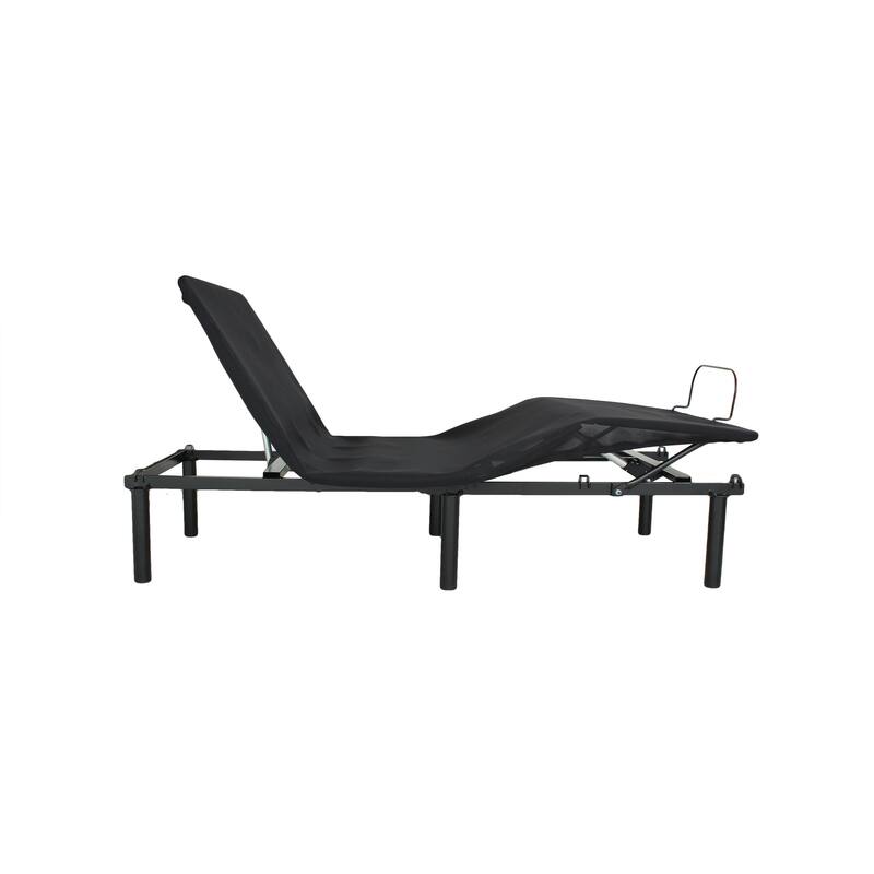 Electric Adjustable Bed Base - Twin XL/Queen/King - Head & Foot Incline, Steel Frame