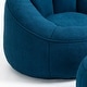 preview thumbnail 90 of 101, Microfiber High-Density Foam Bean Bag Lounge Chairs with Removable Footrest