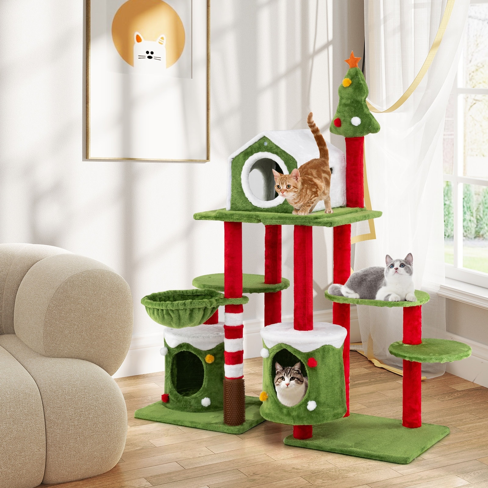 Catloveページ Amazon.com : SHENGOCASE Cat Tree Tower Accessories