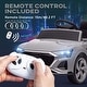 preview thumbnail 14 of 16, Qaba Audi Q8 e-tron Sportback Licensed 12V Kids Ride on Car, Battery Powered Kids Electric Car Remote 4 Spring Suspension Wheels