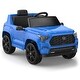preview thumbnail 1 of 47, 12V Licensed Toyota Electric Truck for Kids Blue