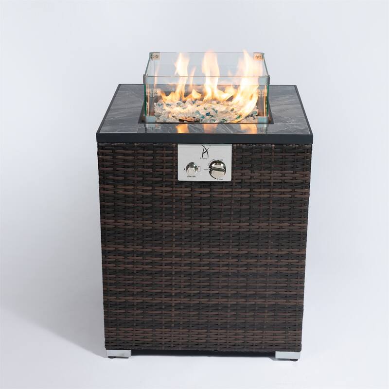 28inch Outdoor Fire Pit Column