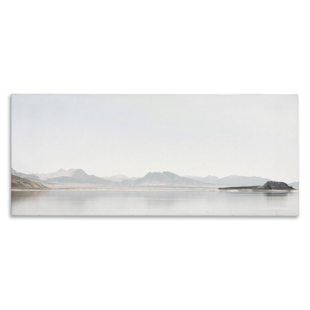 Stupell Misty Morning Mountain Canvas Wall Art Design By Gemma Bardot