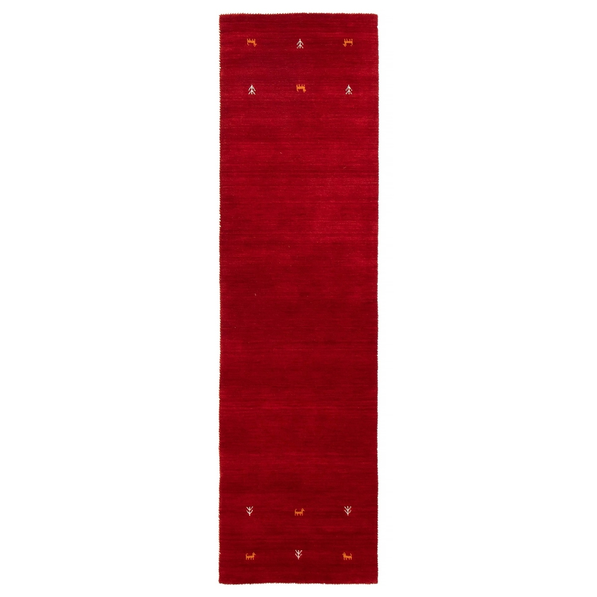 Kashkuli Gabbeh Red Rug 2'7