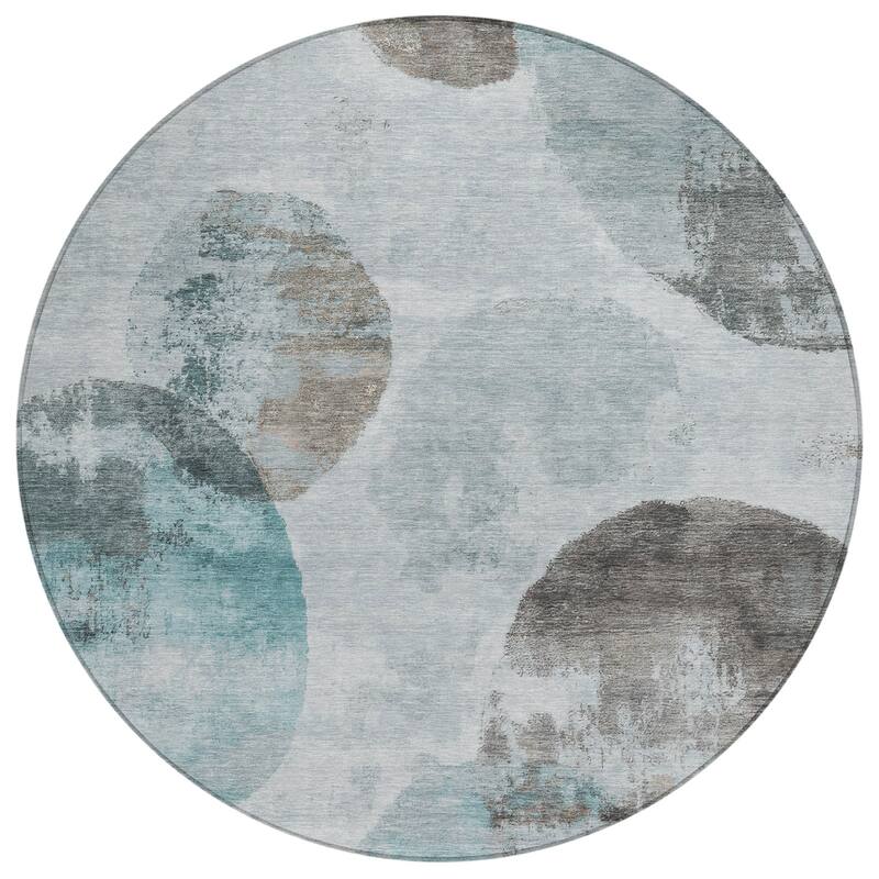 Machine Washable Indoor/ Outdoor Contemporary Micha Chantille Rug