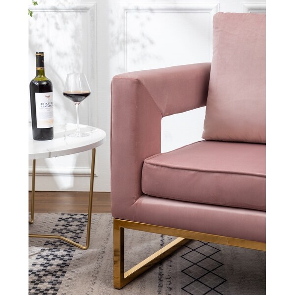 Lenola contemporary upholstered accent cheap arm chair