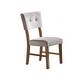 preview thumbnail 2 of 1, Verkin Dining Chair (Set of 2) Light Grey