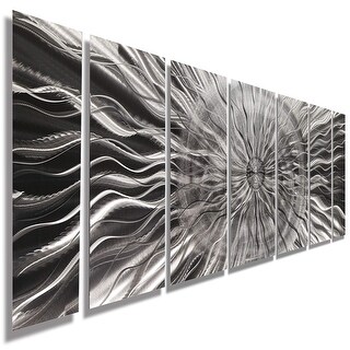 Shop Statements2000 Silver Abstract Etched Metal Wall Art