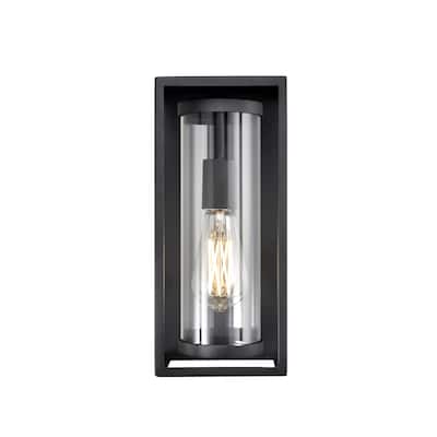 Millennium Lighting Caleb 1 Light Outdoor Wall Sconce in Textured Black