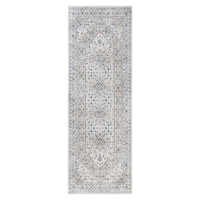 Superior Layland Classic Vintage Medallion Indoor Runner or Area Rug