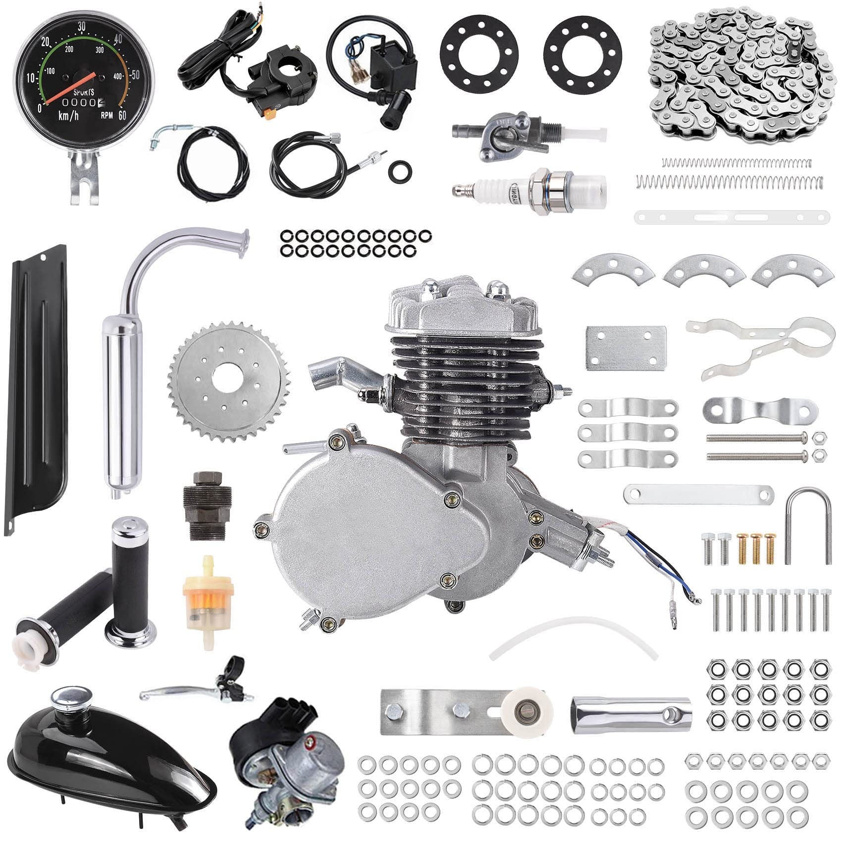Motor Para Bicicleta Ktaxon 80cc 2-Stroke Motorized Bicycle Kit
