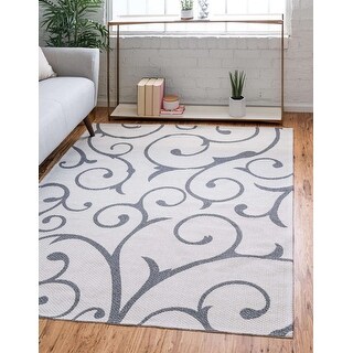 Unique Loom Decatur Scroll Area Rug - Bed Bath & Beyond - 30574735