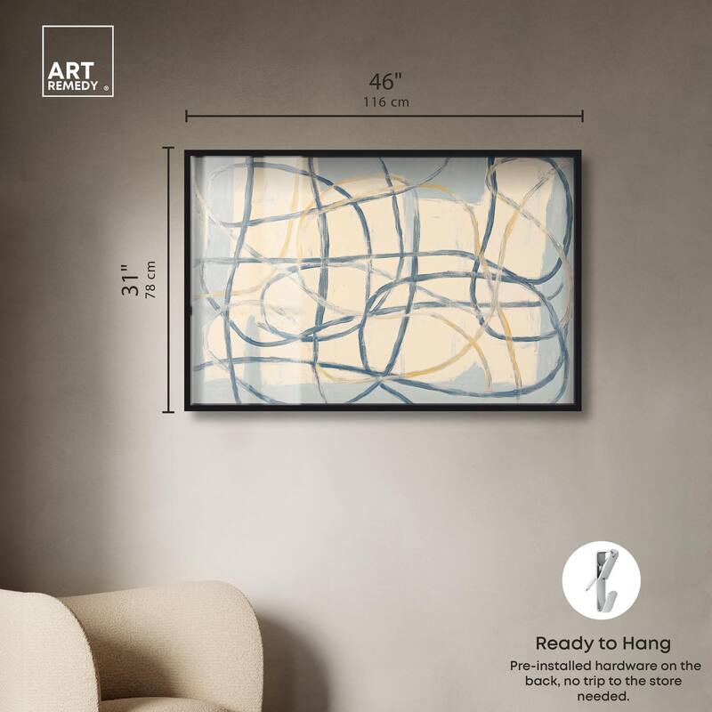 Unbroken Line I Shadowbox by Art Remedy