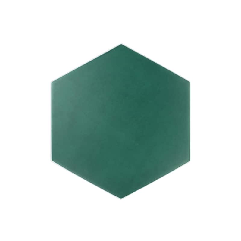 Honeycomb Hexagon 9 in. x 10 in. Glazed Porcelain Wall and Floor Tile