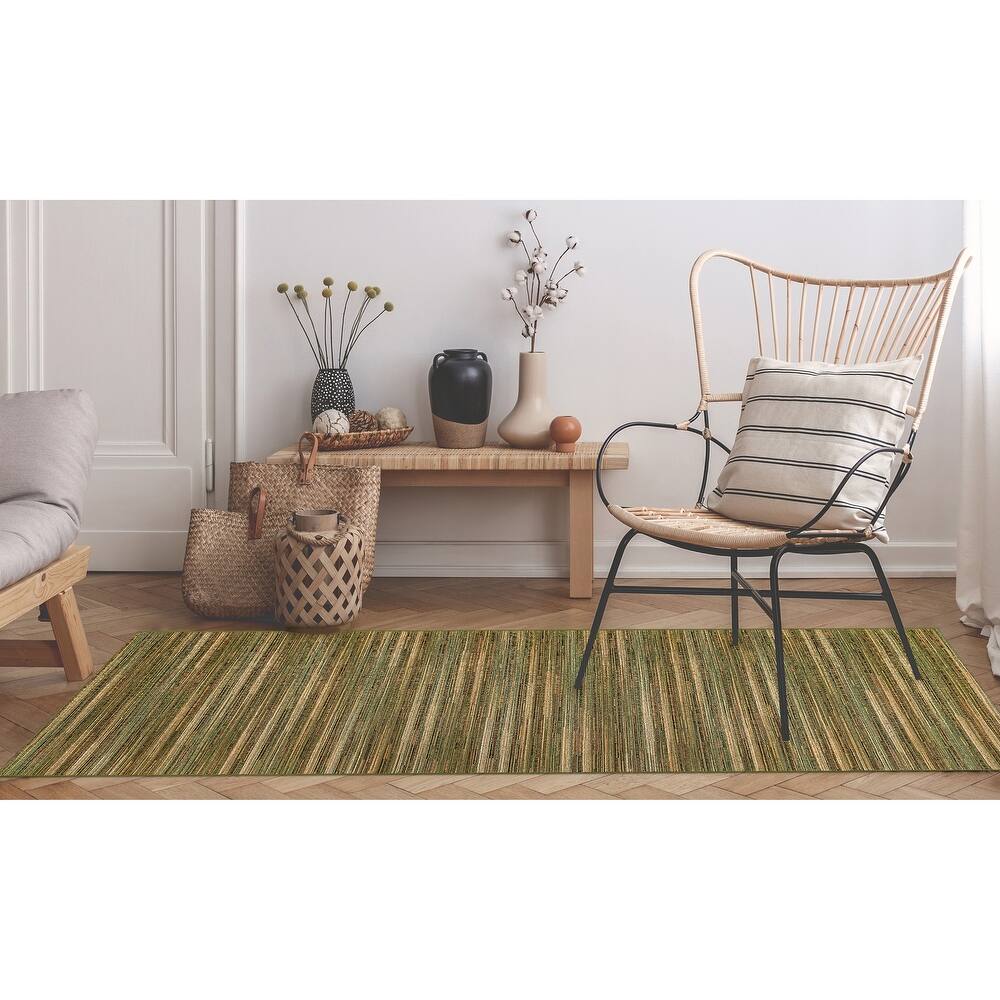 Liora Manne Marina Stripes Indoor/ Outdoor Area Rug