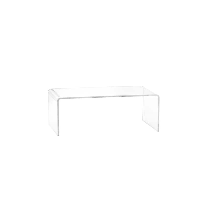 Acrylic Large Coffee Table 16" H x 39" W x 20" D Bed Bath & Beyond