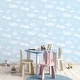preview thumbnail 8 of 6, Galerie Wallcoverings Tiny Tots 2 Billowing Clouds Non-woven Matte Wallpaper Roll