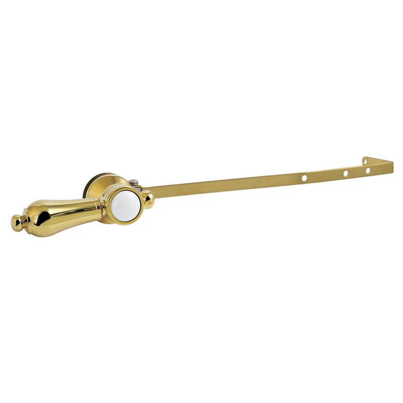 Kinston Brass Universal Front or Side Mount Toilet Tank Lever - Polished Brass