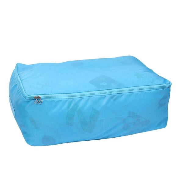 Shop Bedroom Oxford Cloth Zippered Clothes Pillow Quilt Storage