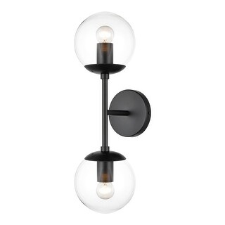 Light Society Zeno Globe 2-Light Wall Sconce