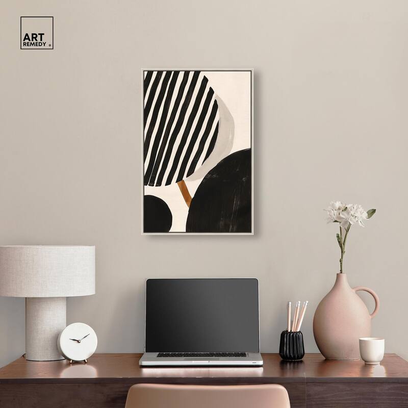 Linear Contempo Canvas by Art Remedy