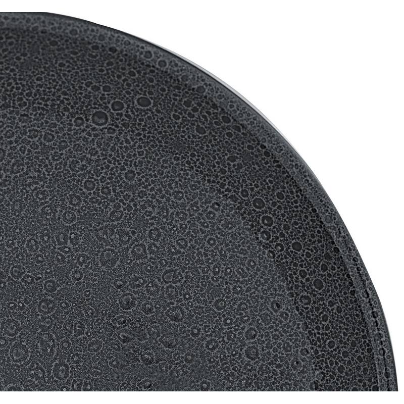 Red Vanilla Art Grey Salad Plates Set of 4