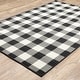 preview thumbnail 6 of 26, Style Haven Gingham Check Indoor/Outdoor Area Rug..