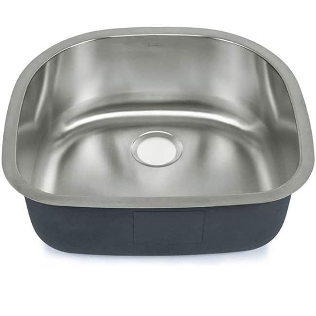 Swiss Madison 23-5/8" Undermount Single Basin Stainless Steel Kitchen - Stainless Steel